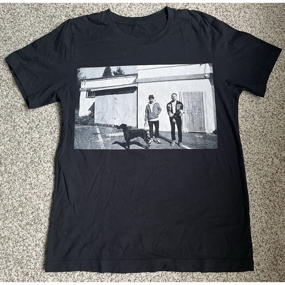 Macklemore Black Short Sleeve 2016 Tour Shirt, Medium